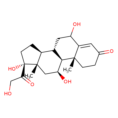 (8S,9S,10R,11S,13S,14S,17R)-6,11,17-Trihydroxy-17-(2-hydroxyacetyl)-10,13-dimethyl-6,7,8,9,10,11,12,13,14,15,16,17-dodecahydro-1H-cyclopenta[a]phenanthren-3(2H)-one