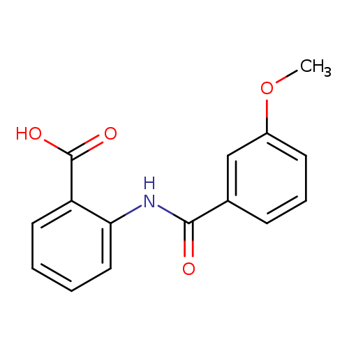 2-[(3-Methoxybenzoyl)amino]benzoic acid