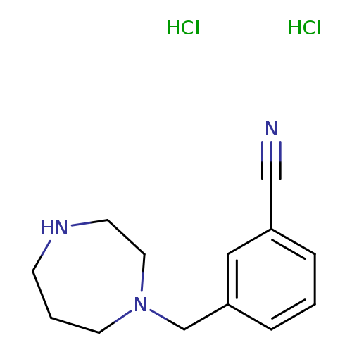 3-[(1,4-diazepan-1-yl)methyl]benzonitrile dihydrochloride