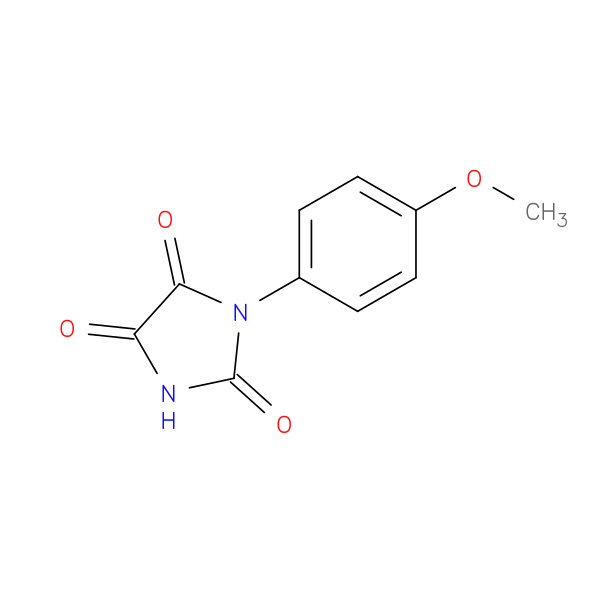 1-(4-methoxyphenyl)imidazolidine-2,4,5-trione