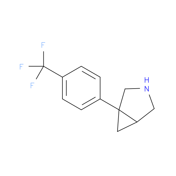 1-[4-(trifluoromethyl)phenyl]-3-azabicyclo[3.1.0]hexane