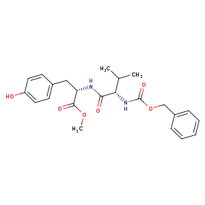 L-Tyrosine, N-[(phenylmethoxy)carbonyl]-L-valyl-, methyl ester