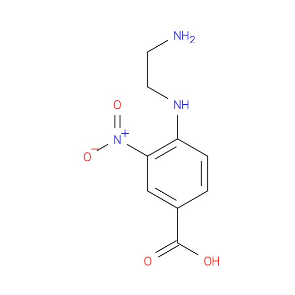 4-[(2-aminoethyl)amino]-3-nitrobenzoic acid
