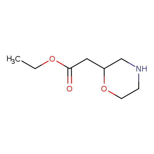 Ethyl 2-(morpholin-2-yl)acetate