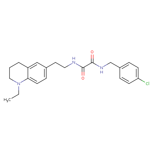 N'-[(4-chlorophenyl)methyl]-N-[2-(1-ethyl-1,2,3,4-tetrahydroquinolin-6-yl)ethyl]ethanediamide