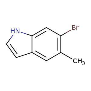 1H-Indole, 6-bromo-5-methyl-