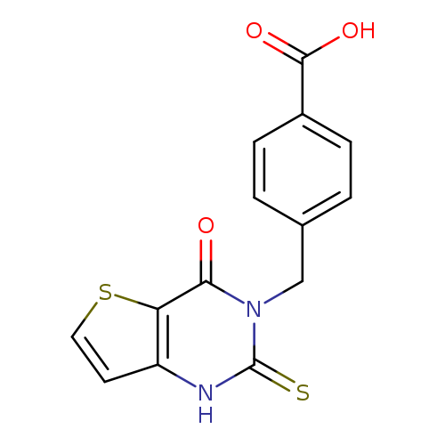 Benzoic acid,4-[(1,4-dihydro-4-oxo-2-thioxothieno[3,2-d]pyrimidin-3(2H)-yl)methyl]-