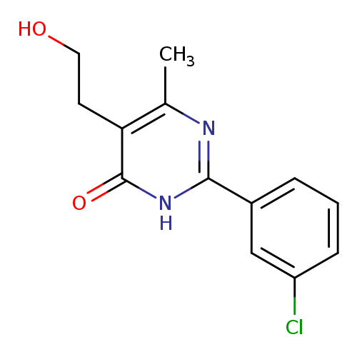 2-(3-Chlorophenyl)-5-(2-hydroxyethyl)-6-methylpyrimidin-4(3h)-one