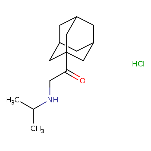 1-(1-adamantyl)-2-(isopropylamino)ethanone hydrochloride