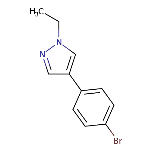 4-(4-Bromophenyl)-1-ethylpyrazole