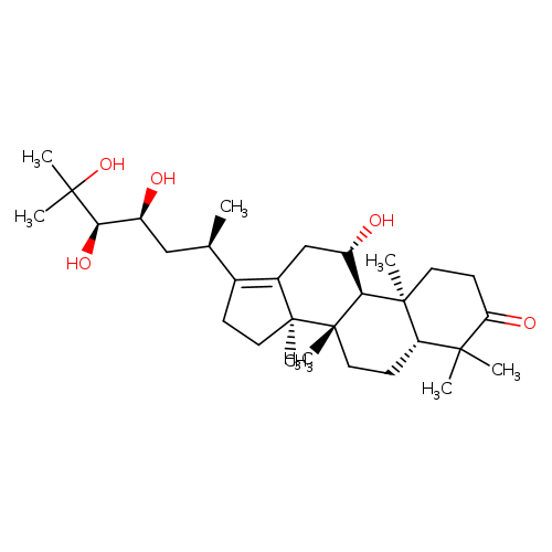 Dammar-13(17)-en-3-one, 11,23,24,25-tetrahydroxy-, (8α,9β,11β,14β,23S,24R)-