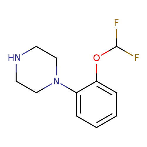 1-[2-(difluoromethoxy)phenyl]piperazine