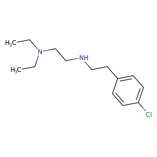 [2-(4-chlorophenyl)ethyl][2-(diethylamino)ethyl]amine