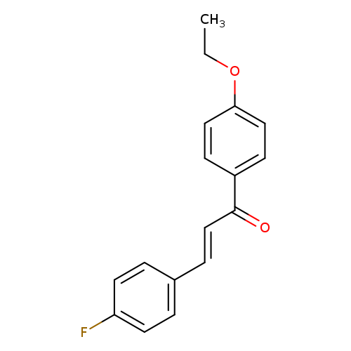 (2E)-1-(4-ethoxyphenyl)-3-(4-fluorophenyl)prop-2-en-1-one