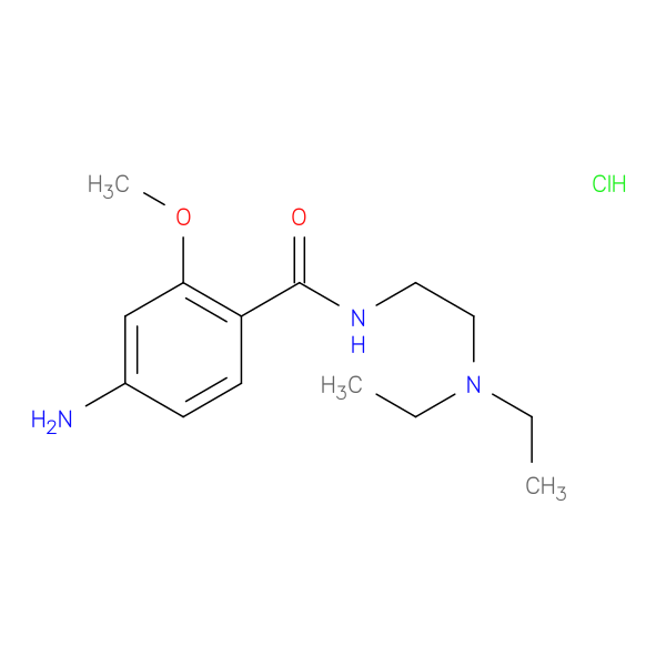 4-amino-N-[2-(diethylamino)ethyl]-2-methoxybenzamide hydrochloride