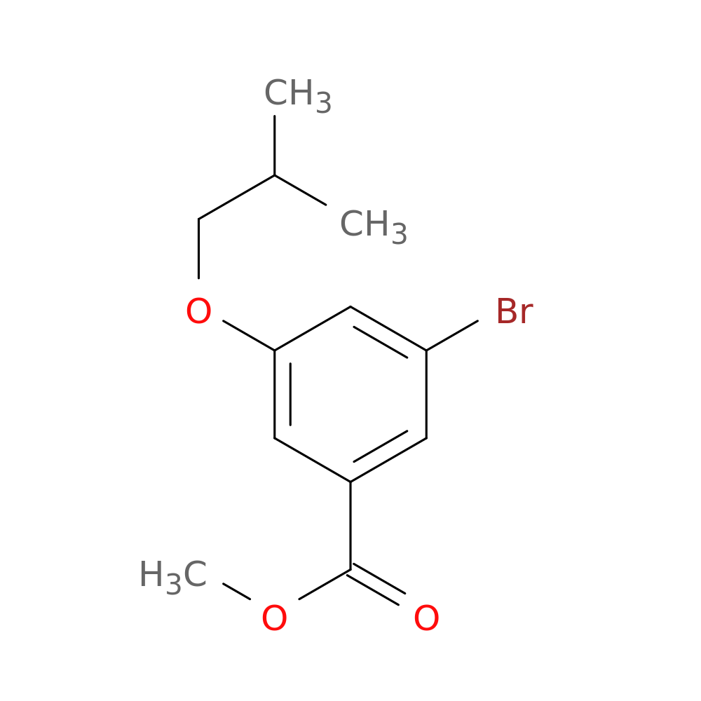 Methyl 3-bromo-5-isobutoxybenzoate