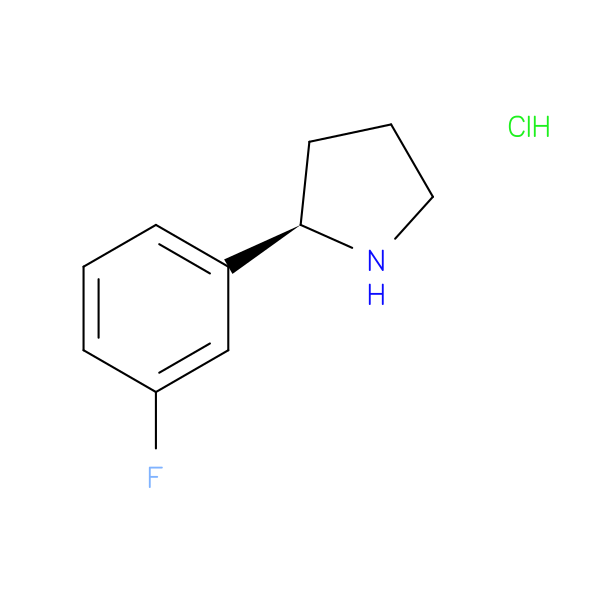 (R)-2-(3-Fluorophenyl)pyrrolidine hydrochloride
