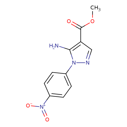 methyl 5-amino-1-(4-nitrophenyl)-1H-pyrazole-4-carboxylate