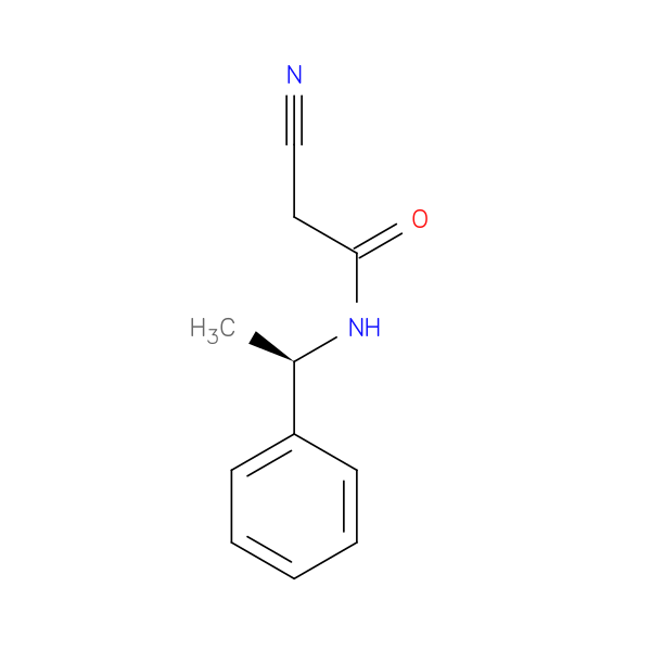 (R)-2-cyano-N-(1-phenylethyl)acetamide