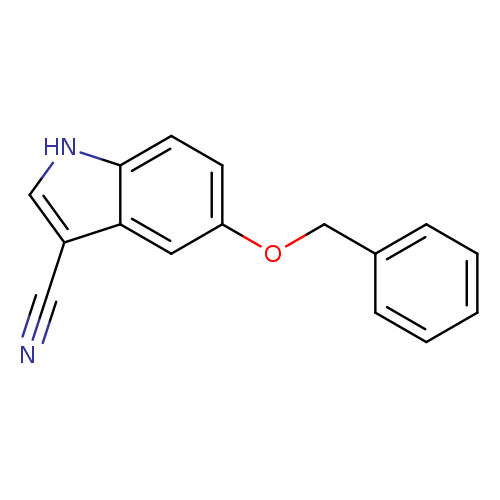 5-(Benzyloxy)-1H-indole-3-carbonitrile