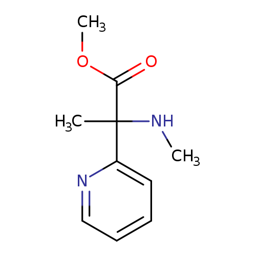 Methyl 2-(methylamino)-2-(pyridin-2-yl)propanoate
