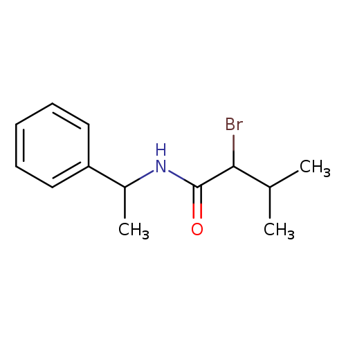 2-Bromo-3-methyl-n-(1-phenylethyl)butanamide