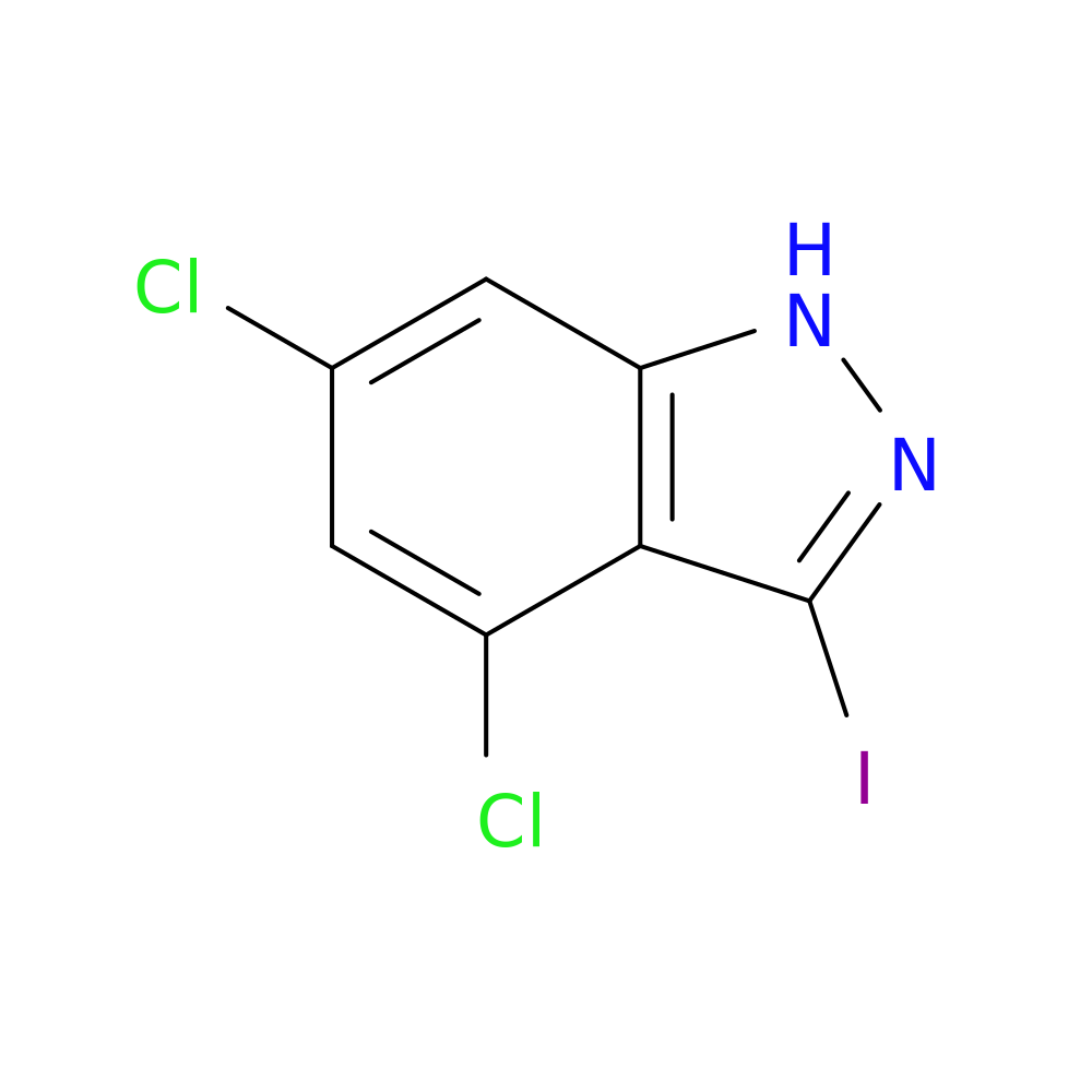 4,6-Dichloro-3-iodo-1h-indazole