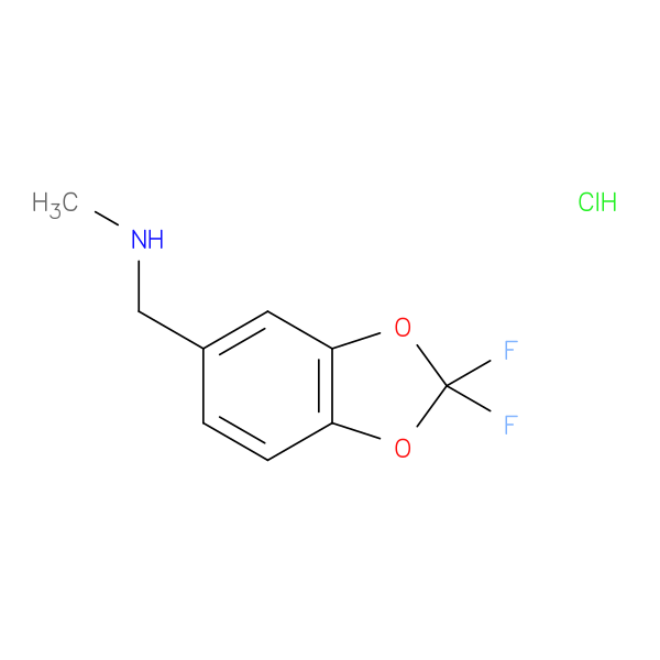 [(2,2-Difluoro-1,3-dioxaindan-5-yl)methyl](methyl)amine hydrochloride