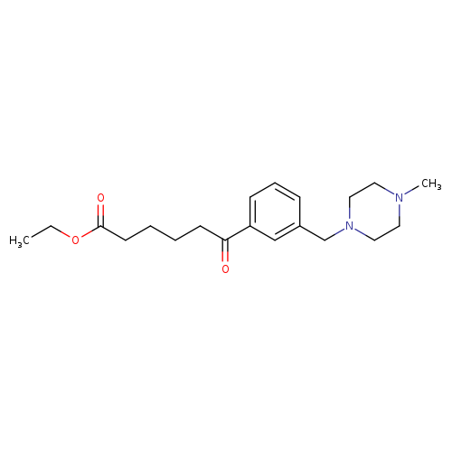ETHYL 6-[3-(4-METHYLPIPERAZIN-1-YLMETHYL)PHENYL]-6-OXOHEXANOATE