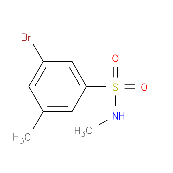 N-Methyl 3-Bromo-5-methylbenzenesulfonamide