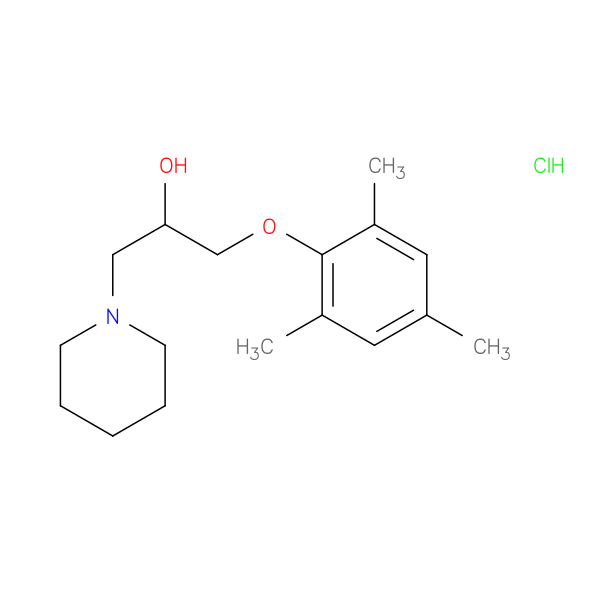 1-(MESITYLOXY)-3-PIPERIDIN-1-YLPROPAN-2-OL HYDROCHLORIDE