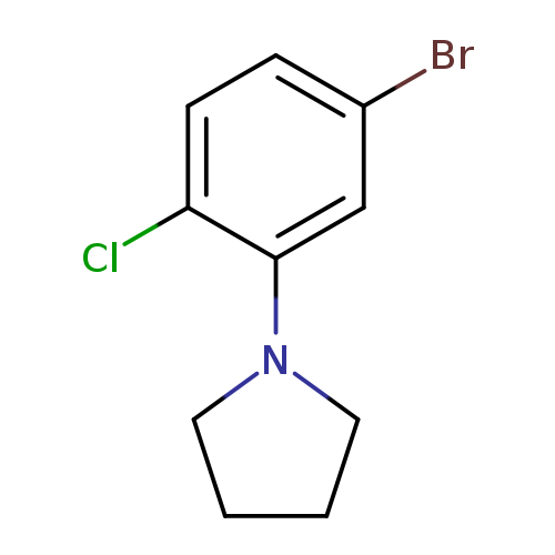 1-(5-Bromo-2-chlorophenyl)pyrrolidine