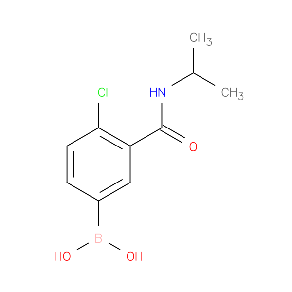 4-Chloro-3-(isopropylcarbamoyl)phenylboronic acid
