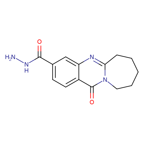 12-oxo-6H,7H,8H,9H,10H,12H-azepino[2,1-b]quinazoline-3-carbohydrazide