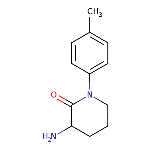 3-amino-1-(4-methylphenyl)piperidin-2-one