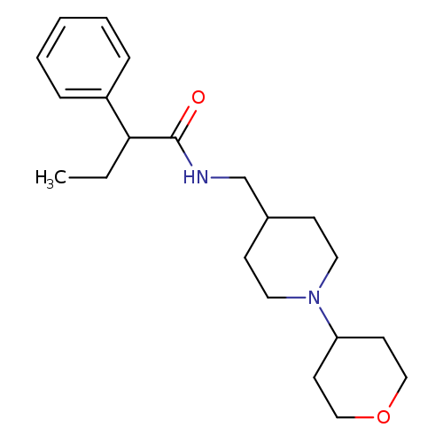 N-{[1-(oxan-4-yl)piperidin-4-yl]methyl}-2-phenylbutanamide