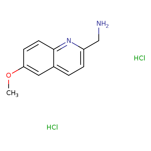 (6-methoxyquinolin-2-yl)methanamine dihydrochloride