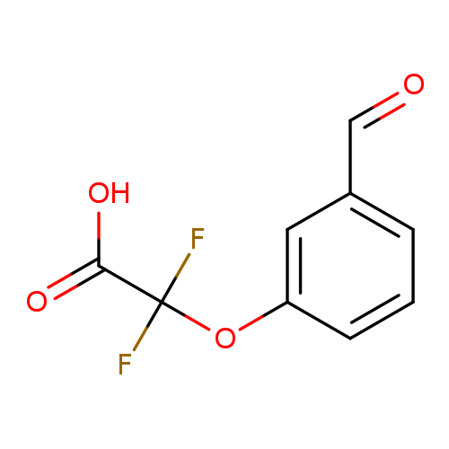 2,2-difluoro-2-(3-formylphenoxy)acetic acid