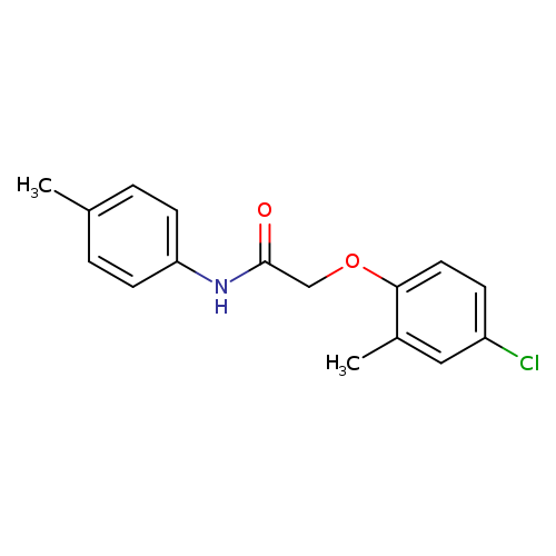 2-(4-chloro-2-methylphenoxy)-N-(4-methylphenyl)acetamide
