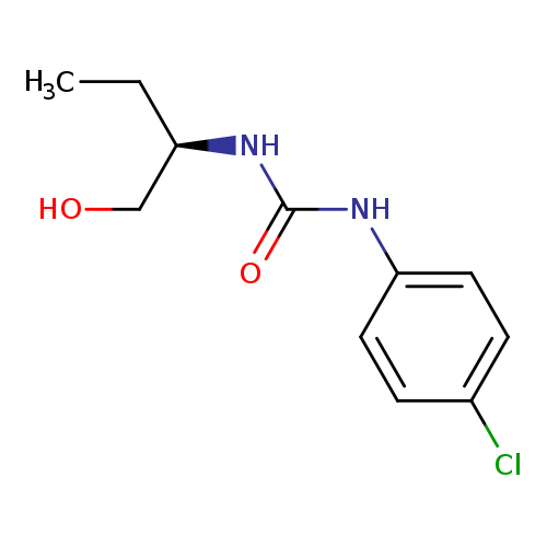 1-(4-chlorophenyl)-3-[(2R)-1-hydroxybutan-2-yl]urea