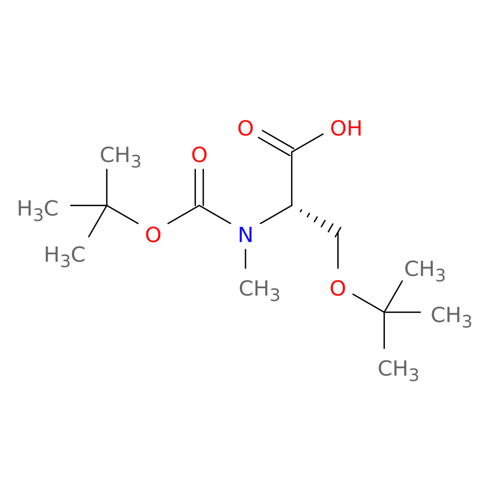 N-[(1,1-Dimethylethoxy)carbonyl]-O-(1,1-dimethylethyl)-N-methyl-L-serine