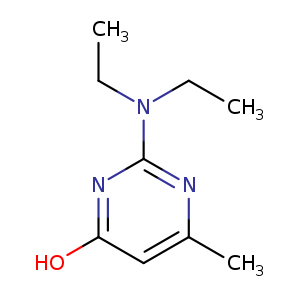4(3H)​-​Pyrimidinone, 2-​(diethylamino)​-​6-​methyl-