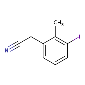 3-Iodo-2-methylphenylacetonitrile