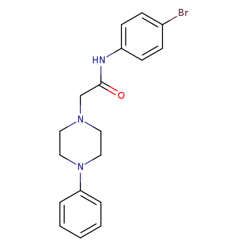 N-(4-Bromophenyl)-2-(4-phenylpiperazin-1-yl)acetamide