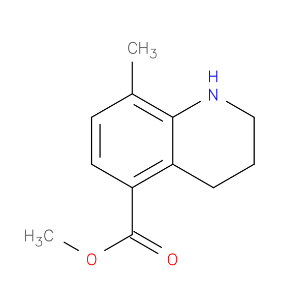 methyl 8-methyl-1,2,3,4-tetrahydroquinoline-5-carboxylate