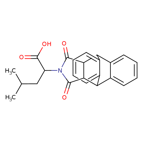 2-(16,18-Dioxo-17-azapentacyclo[6.6.5.0(2,7).0(9,14).0(15,19)]nonadeca-2,4,6,9,11,13-hexaen-17-yl)-4-methylpentanoic acid