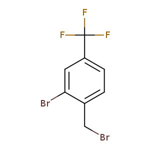 2-bromo-1-(bromomethyl)-4-(trifluoromethyl)benzene