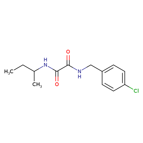 N-(butan-2-yl)-N'-[(4-chlorophenyl)methyl]ethanediamide