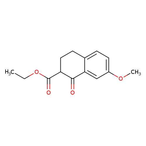 Ethyl 7-methoxy-1-oxo-3,4-dihydro-2H-naphthalene-2-carboxylate