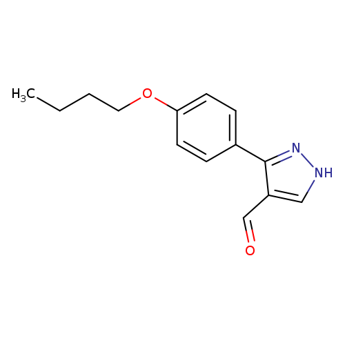 3-(4-Butoxyphenyl)-1h-pyrazole-4-carbaldehyde
